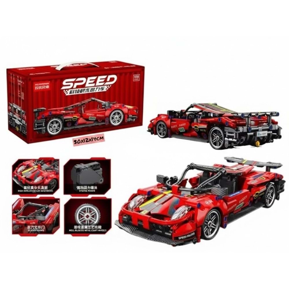 TOYSETOYS 9055-7 426 PÇS SPEED BUILDG BLOCKS