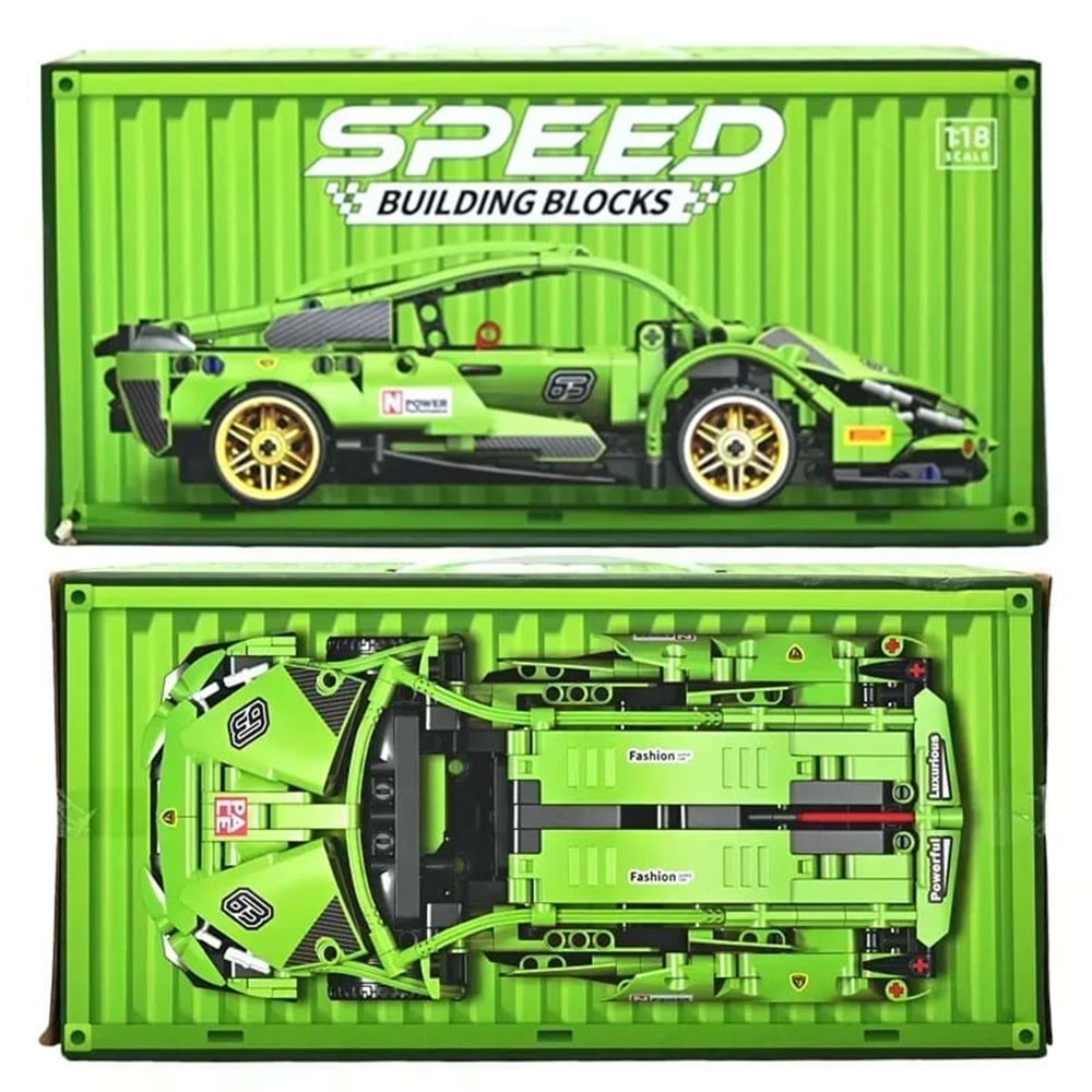 TOYSETOYS 9055-1 455 PÇS SPEED BUILDG BLOCKS