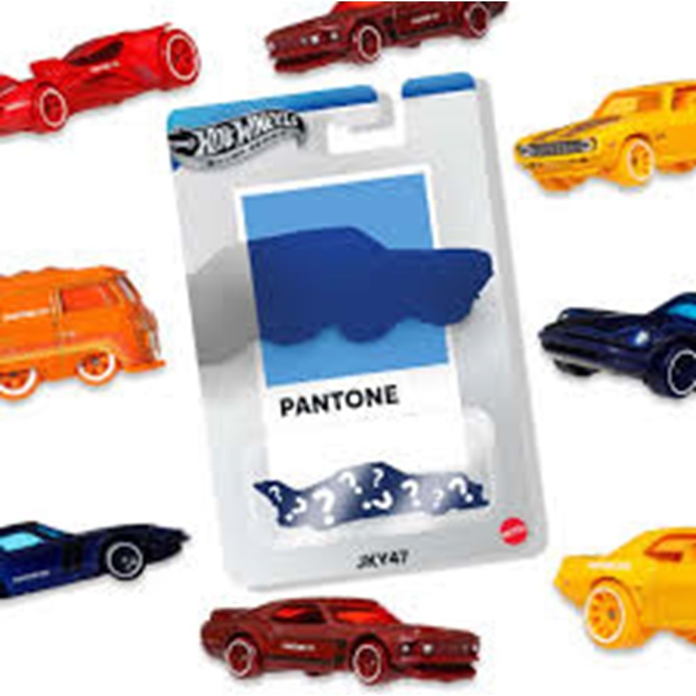 MATTEL JKY47 Hot Wheels Pantone Arabalar