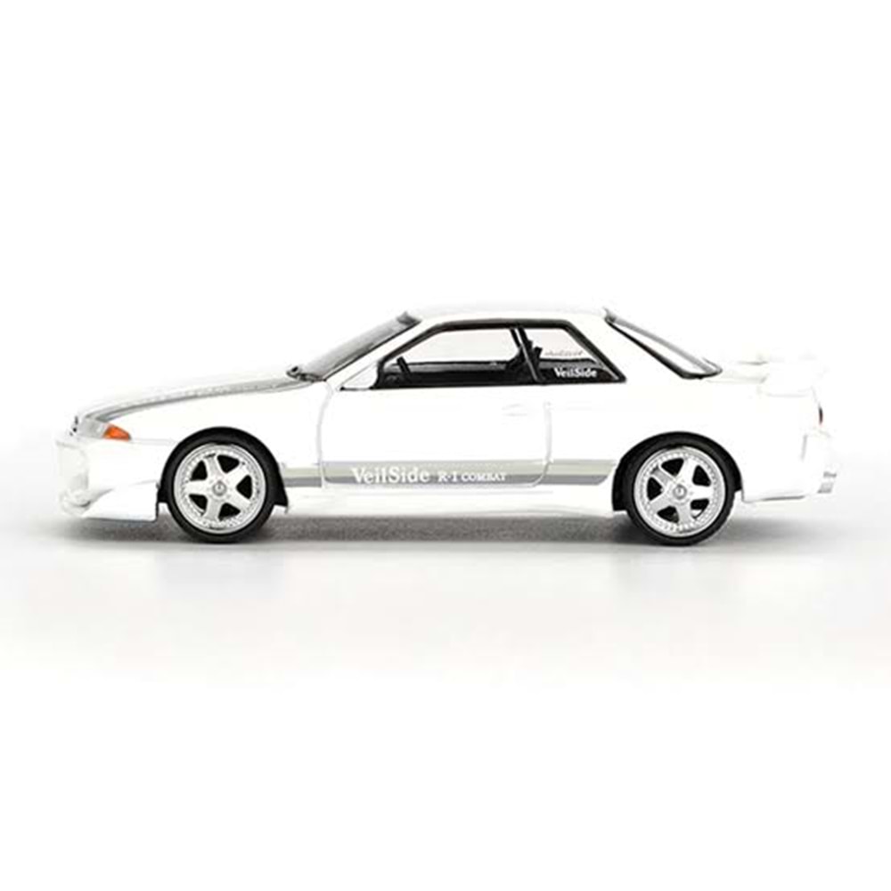 EKN Mini GT 1066 1/64 Nissan Skyline GT-R (R32) VeilSide Combat C-I White MGT01066-BL