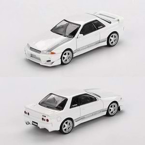EKN Mini GT 1066 1/64 Nissan Skyline GT-R (R32) VeilSide Combat C-I White MGT01066-BL