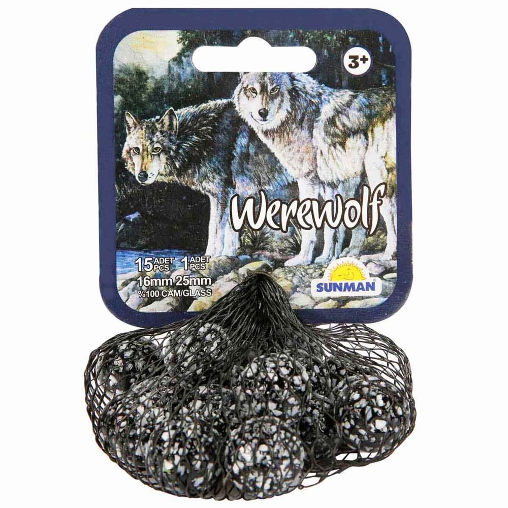 SUNMAN S00002996 -SUN-GLS-DJN-MİSKET WEREWOLF 15+1 FİLE KRTL 25D