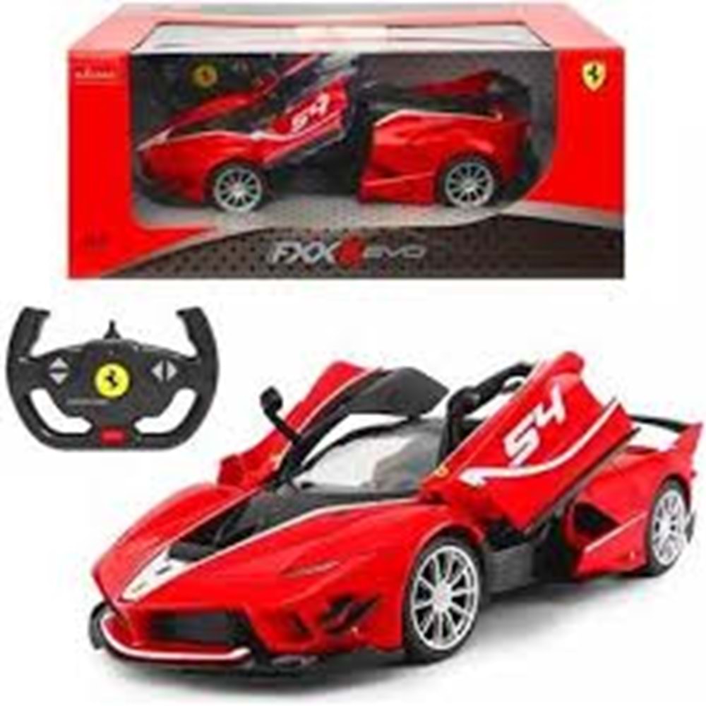 SUNMAN 79200 SUN-RAS-RC 1 14 FF FERRARİ FXX K EVO MAN KAPI AÇILAN 2 4 GHZ IŞIKLI FERR