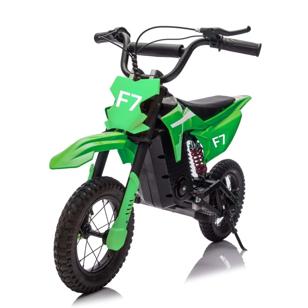 FURKAN FR60324 LEKTİRİKLİ CROSS MOTOR COOL WHEELS YEŞİL