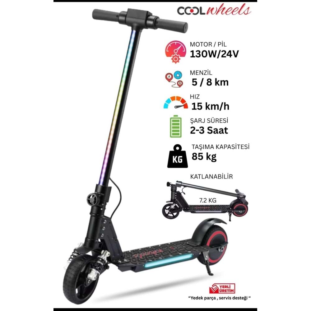 FURKAN FR60294 24 W ELEKTİRİKLİ SCOOTER KIRMIZI