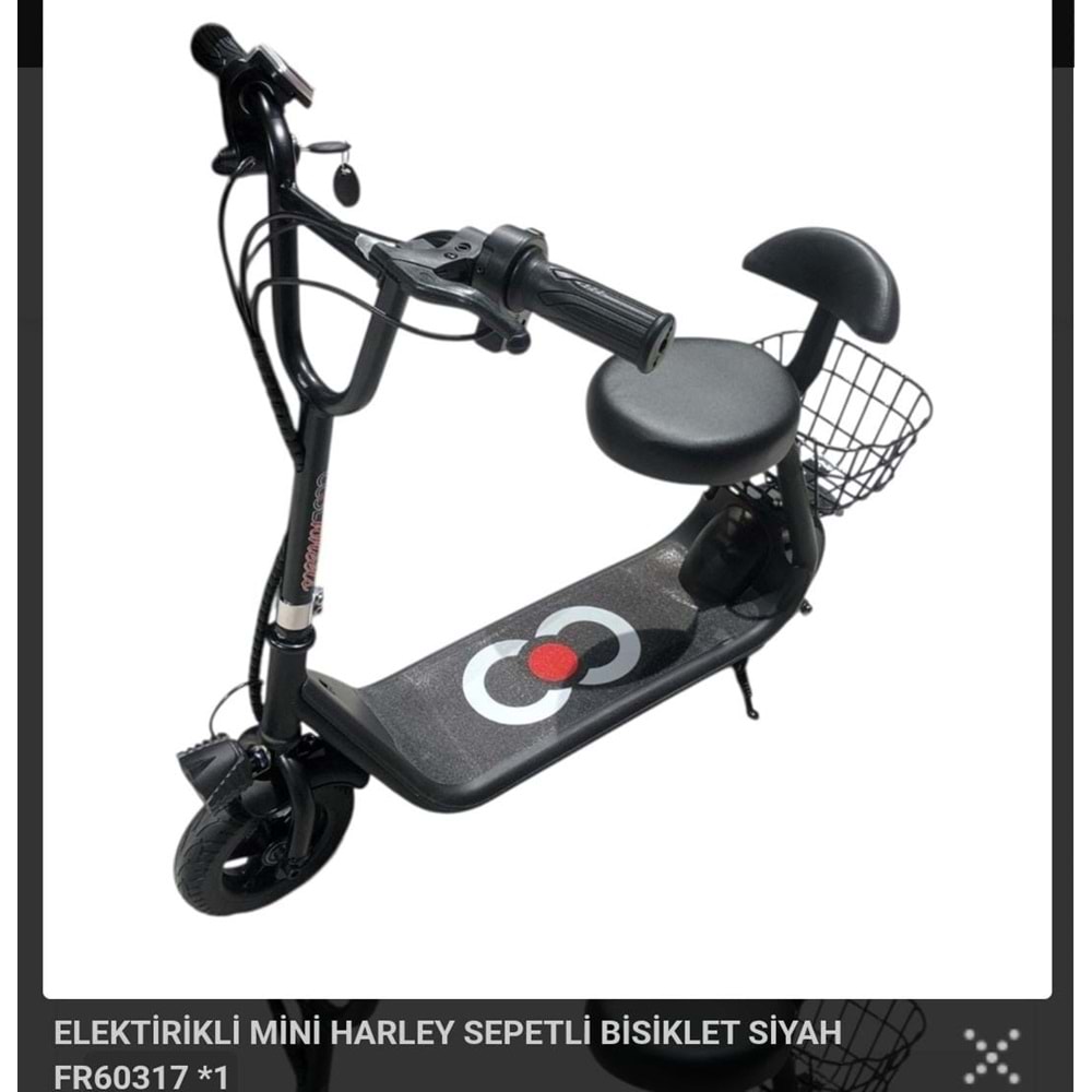 FURKAN FR60317 36W ELEKTİRİKLİ MİNİ HARLEY SCOOTER