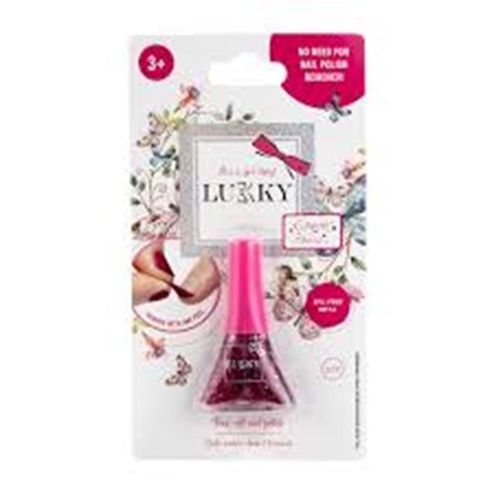 MEGA LUKKY SOYULABİLİR OJE KONFETİ SERİSİ 03K SİMLİ FUŞYA