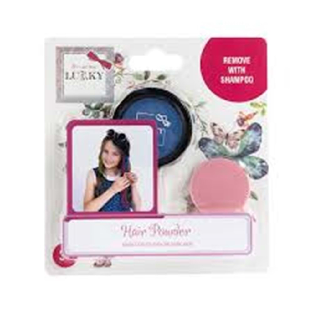 MEGA LUKKY SÜNGERLİ SAÇ TEBEŞİRİ NEON MAVİ