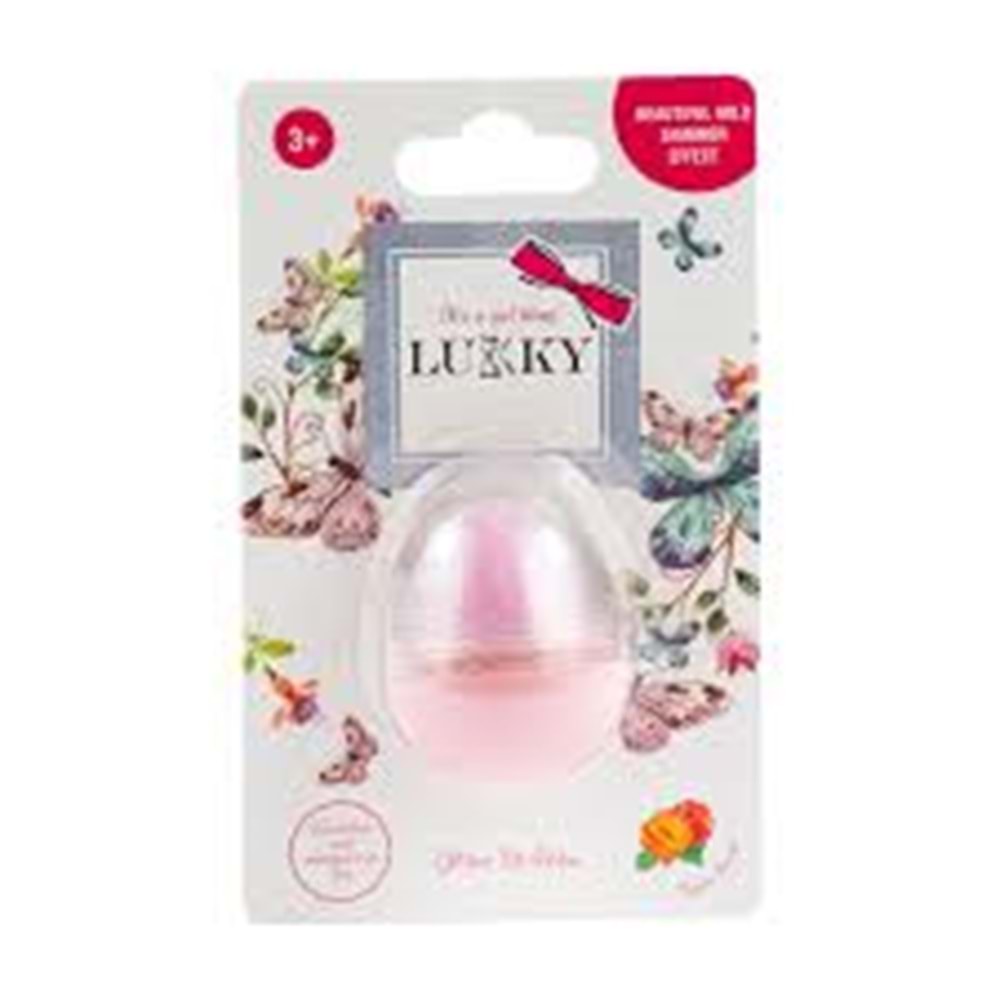 MEGA LUKKY TATLI PEMBE SİMLİ DUDAK BALMI