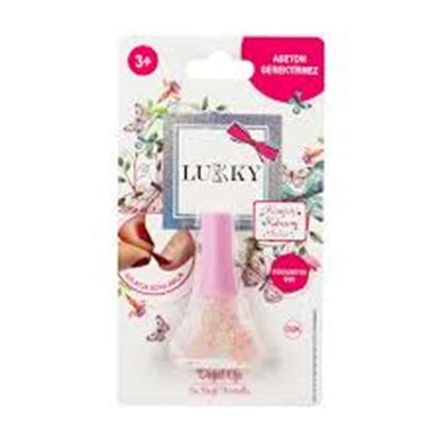 MEGA LUKKY SOYULABİLİR OJE KONFETİ SERİSİ- SİMLİ TRANSP