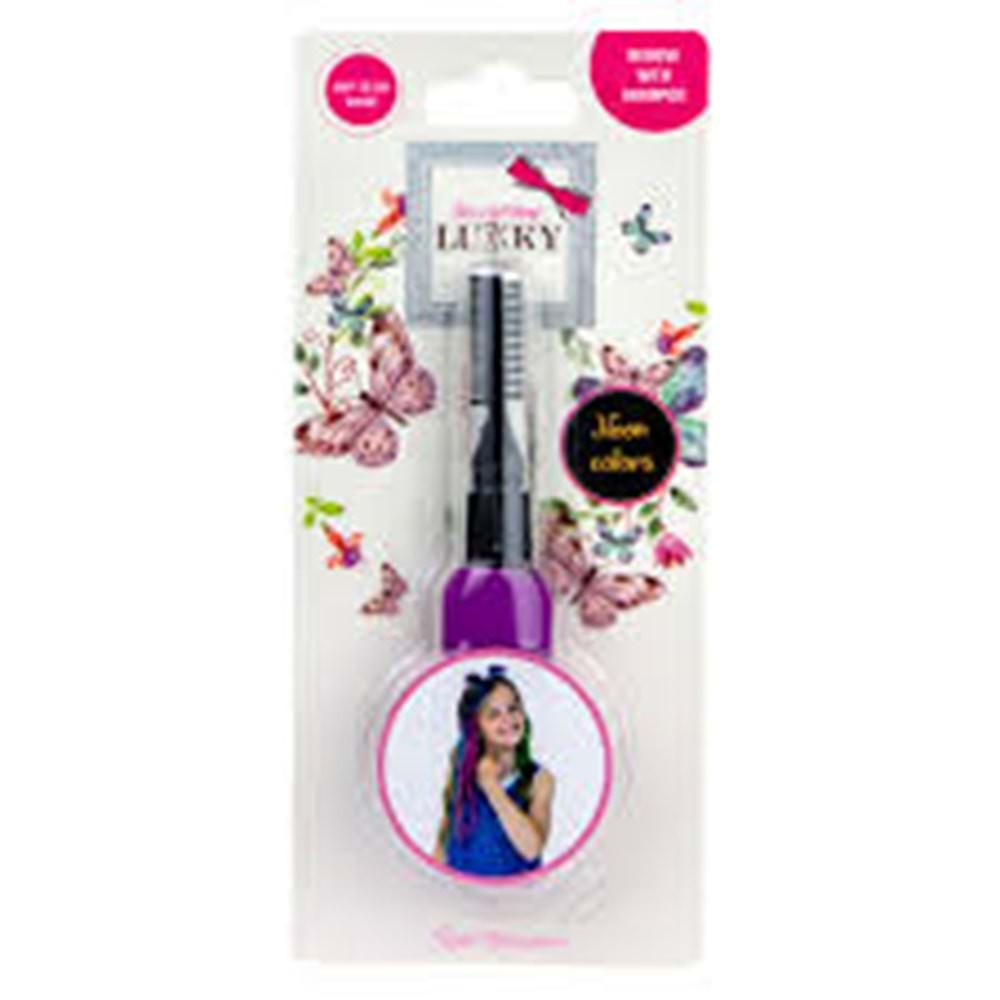 MEGA LUKKY SAÇ BOYAMA MASKARASI NEON MOR