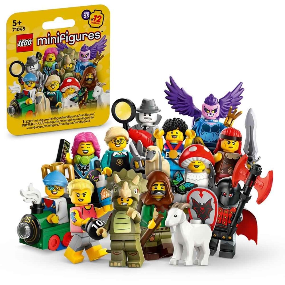 LEGO 71045 Lego Minifigür Seri 25 +5 yaş